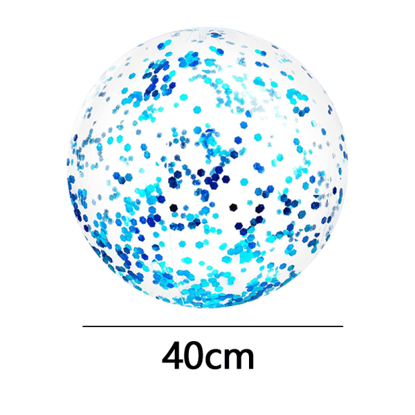 Large Beach Balls Bulk Pack - Large Inflatable Beach Ball 24 Inch Blue CDQ