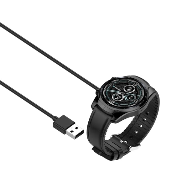 Magnetisk USB-strömkabel för snabb laddning för Ticwatch- proX/E3/pro3/pro3 LTE/ pro 3 Ultra GPS för Smart Wa