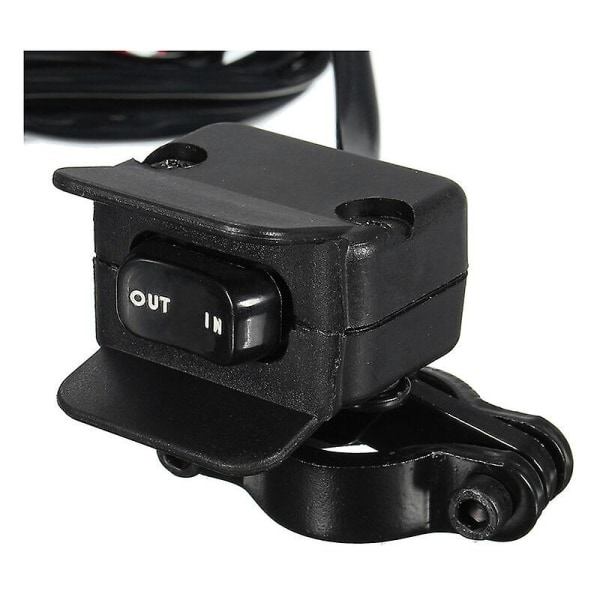 12V vinschknapp med monteringsfäste och kontrollkabelset för ATV UTV Cisea elektrisk vinsch (FMY)