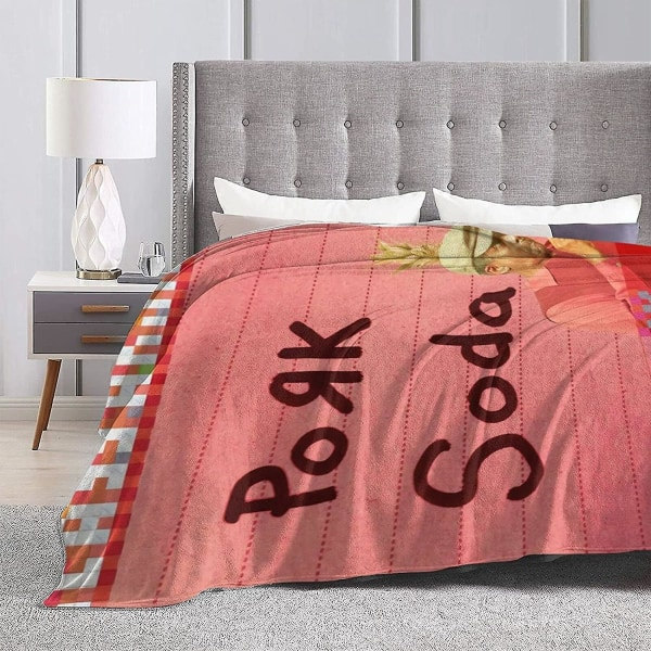 Glasdyr du elsker Ultrablød Mikrofleece Tæppe Hjemindretning Letvægtsartikel til Sovesofa -q212 50x40in 125x100cm