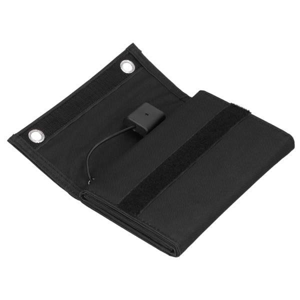 15W 5V USB Solpanel Vikbar Bärbar Monokristallin Solcellsladdare för utomhusbruk