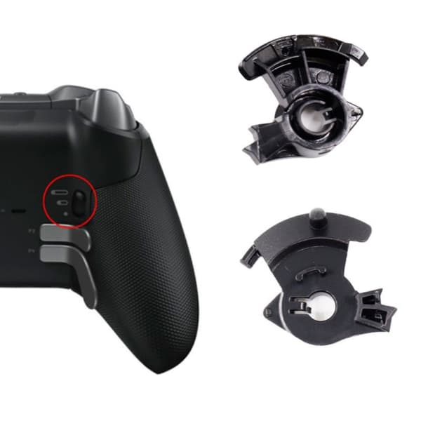 Reparasjonsutstyr Toggle-knapper Skiftknapp Trigger for Xbox One Elite 2 Controller