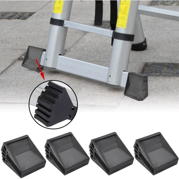 Sæt med 4 trin fødder universelle trin fødder Anti-slip gulv