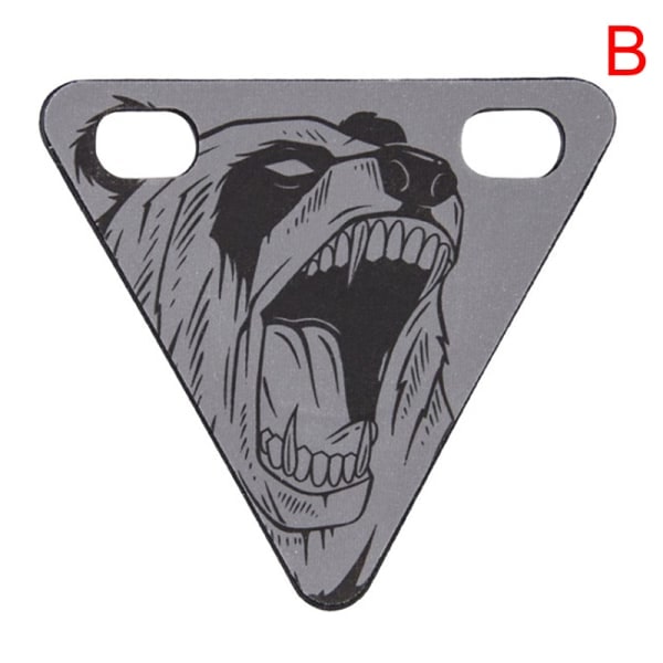 Pyörän heijastinkyltti logo Pyöräkolmio Tiny Reflector Cycli Gray B Gray B