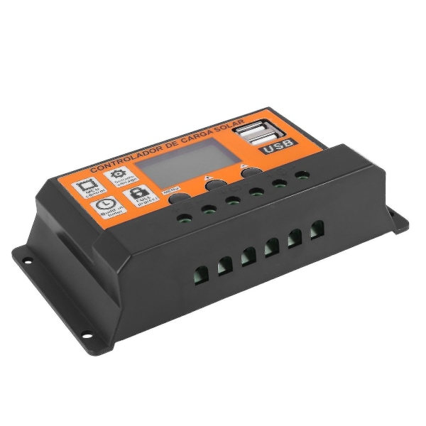 Bästa 100A MPPT Solpanelregulator Laddningsregulator Autofokus Spårning