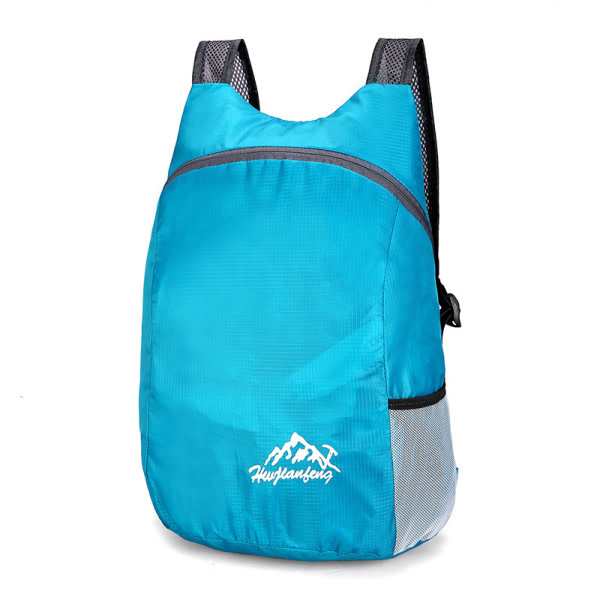 Vikbar ryggsäck - Blå