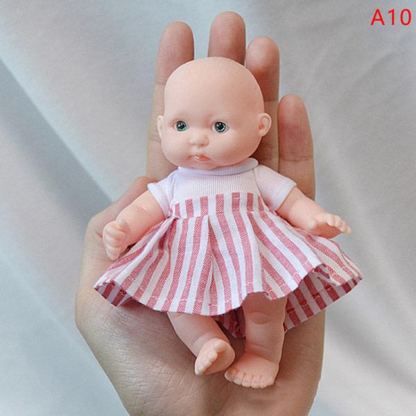 1Set Reborn Dolls Pyjamas Klänning Simulering Baby Reborn Dress Up Style 1 A10 Style 1 A10