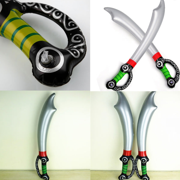 5 st mode uppblåsbar pirat tjej 70 cm svärd leksaksbyte/fest B gary 5pcs gary 5pcs