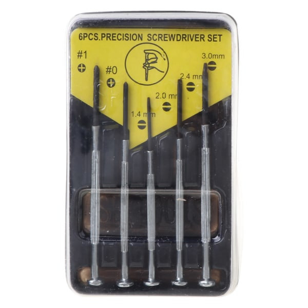 5 kpl/setti Precision-ruuvimeisseli Mikro-kultaseppien Mini-kellosepän työkalut Uusi myynti
