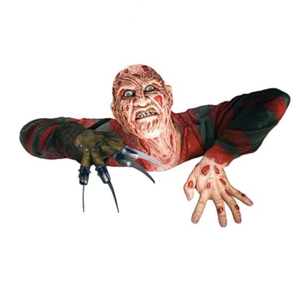 Kauhu Creeper Zombie Sisä-/Ulkokäyttöön Puutarhapatsas Halloween-koriste A A