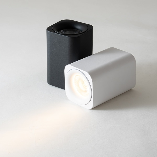 LED Taklampe Spot Ytmonterad Down light 5W 4000K Aluminu