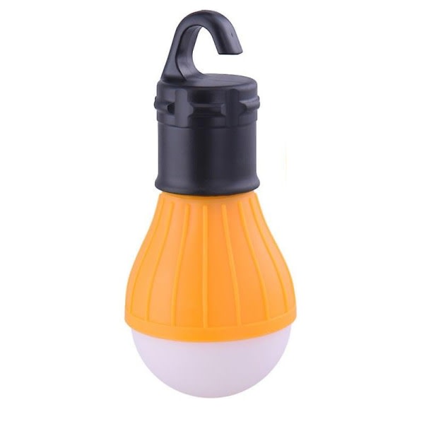 Utomhustält vattentät sfärisk campinglampa (gul)