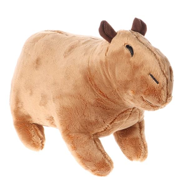 29 cm Simulerad Kapybara Plyschleksak Fluffig Kapybara Docka Mjuk Brun onesize