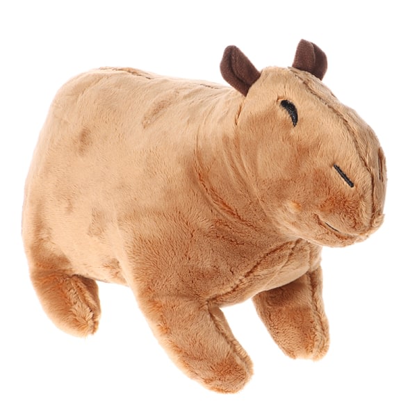 29 cm Simuleret Capybara Plysjlegetøj Fluffy Capybara Dukke Blød Brun onesize