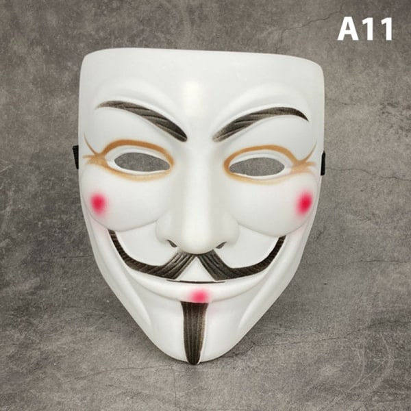 Vendetta Hacker Mask Anonym julfest til stede til vuxen K A11 one size A11 one size