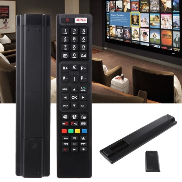 RC4848F Fjärrkontroll för Hitachi TV 48HB6T72U 55HK6T74U 49HK6T74U 43HB6T72U 32HB6J61U 48HK6T74U 55HB6T72U 48HD6T74
