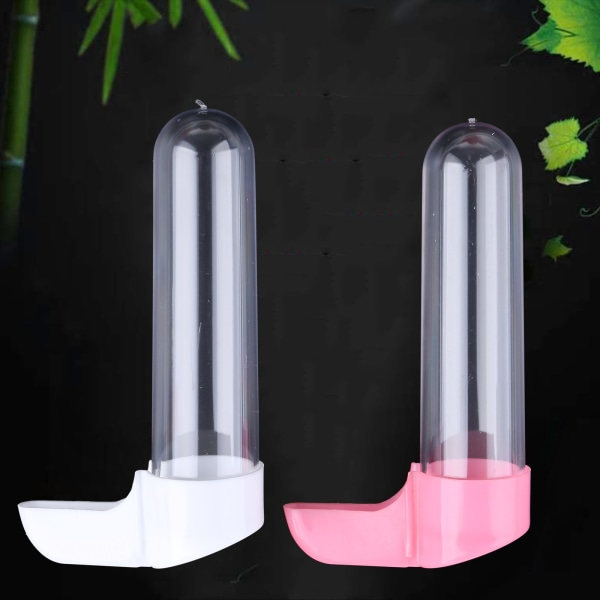 Pack Parrot Feeder Parakeet Vatten Dispenser Ingen Röra Automatisk Fågelmatning Tillbehör för Cockatiel 100ml 60ml S