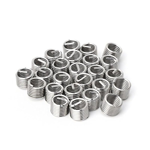 M8 Bil Pro Spiralborrverktyg Metrisk Gängreparationssats 30st Kit För Helicoil Bilreparation Verktyg Grov Kofot Bil Styling Reparation