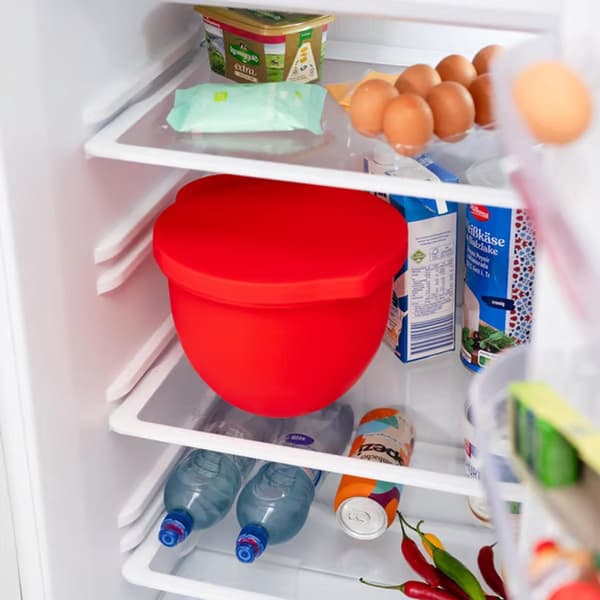 Silikonblandarskålsfoder för KitchenAid 5-liters köksmaskiner med tiltbart huvud, diskmaskinssäkert bullerreducerande skålinlägg, svart