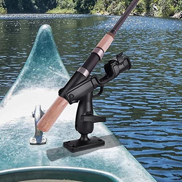 Båtspöhållare 360 ​​graders roterande justerbar fiskespöhållare