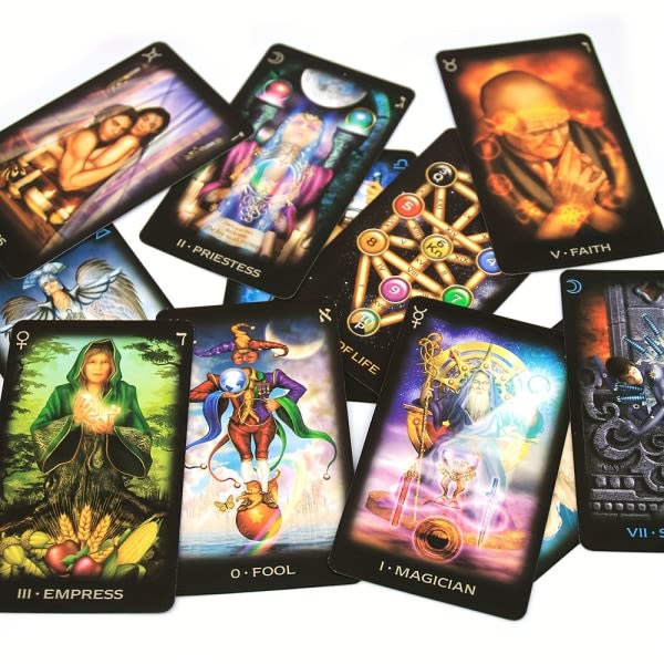 Tarot Of Dreams, Fortune Telling Tarot Kort Spil Perfekt til fødselsdage, familiesammenkomster og feriefest