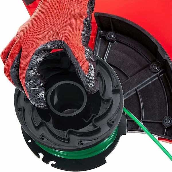 Pakke med 6 grønne trådspoler for Black & Decker GL7033 GL8033 GL9035 A6482 kantklipper.