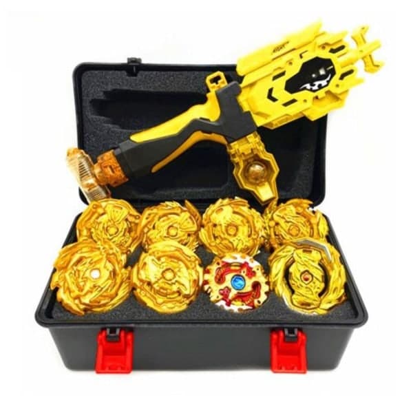 8st Beyblade Set med Launcher Barnlåda Presentset GT01