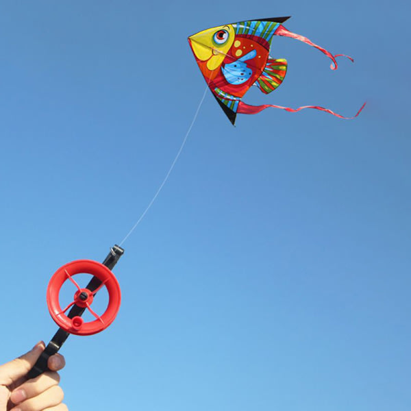 Kite Wheel Line Längd 30/50/100/150M Utomhus Kite Winder Tool D