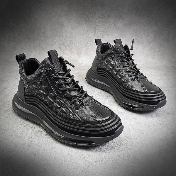 Mænd Vulkaniserede Sko Mode Luksuriøse Krokodille Print Casual Sneakers