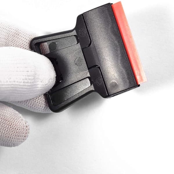 2 stk Mini Plastskraper med 100 Dobbelkantede Rakblad
