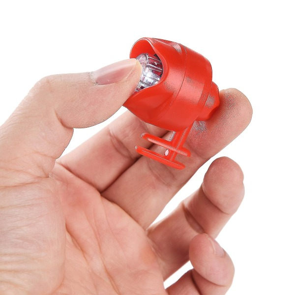 2 stk. frontlykter for Croc Hole Shoe Light Vandring Camping Advarsel S