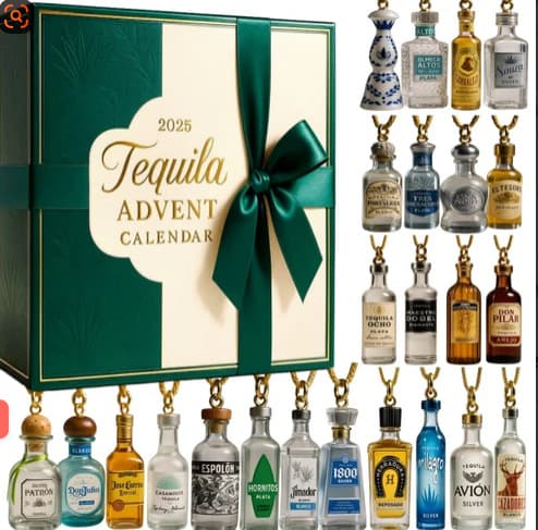 Tequila Adventskalender, Akryl Nøkkelringer
