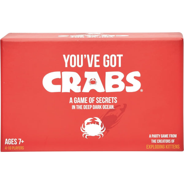 Exploding Kittens CRABS-CORE You've Got Crabs: Korttipeli Exploding Kittens -pelien luojilta You've Got Crabs