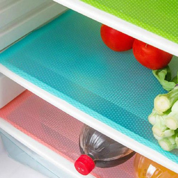 Läpinäkyvä pyykkiteline 8 kpl Leikkaus Kaappi Matto Eristetty ruokapöytä