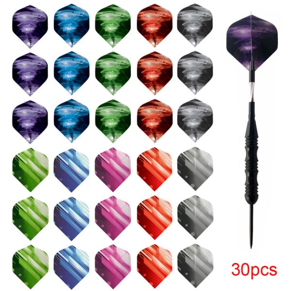 30st/ set Professionella Dartflights Dart Wing Plast 30st C