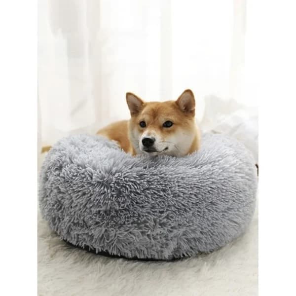 Katteseng / Hundeseng - Soveplads til katte & hunde grå grå