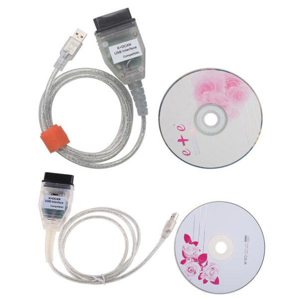 K+DCAN-gränssnitt med FT232-chip USB-kabel för E81 E82 E83 E87 E88 E90 E91