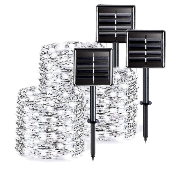 Solar Led String Lights För Jul Utanför Yard Gratis Frakt