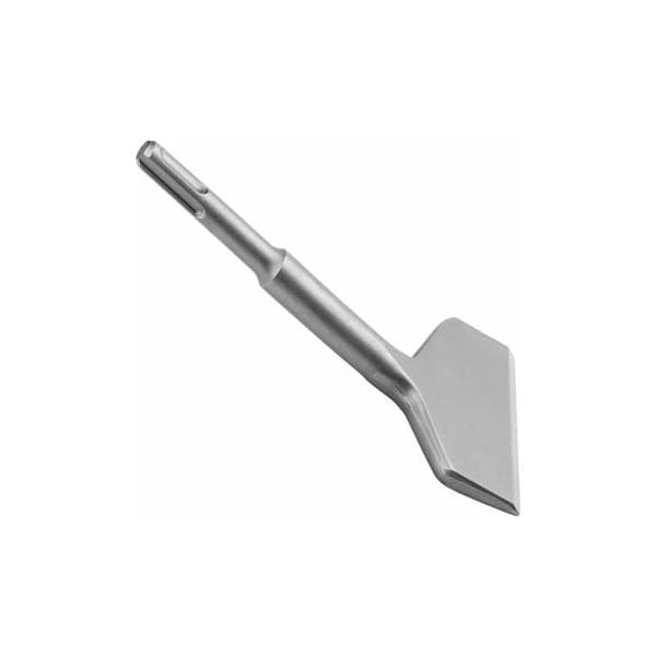 SDS Plus Flat Meisel 165mm x 75mm Vinklet Nese Meisel Profesjonell Meisel Bred Meisel for bruk i keramiske gulvfliser,