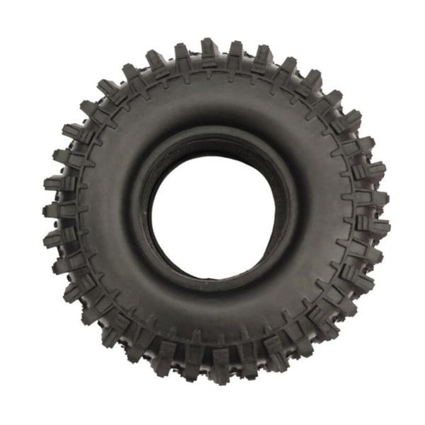 4X RC gummihjul och däck för 1/10 Axial SCX10 90046 90047 Svart 108mm