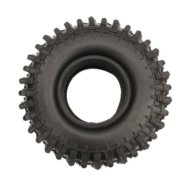 4X RC-kumiset renkaat ja vanteet 1/10 Axial SCX10 90046 90047 Musta 108mm