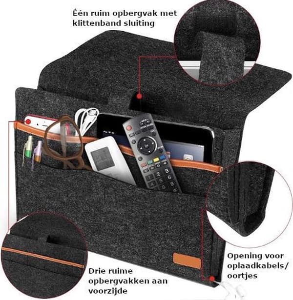 Nattbordlomme – Sengeorganisering