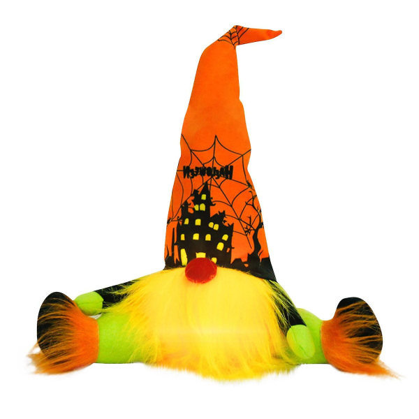 Halloween-tonttu Plyyshidekor Rudolph Kasvoton Nukke Goblin Plyyshilelu