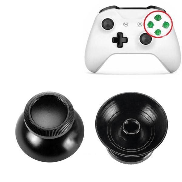 2 st aluminiumlegering joystick rocker-skyddskåpa för P5 P4 XB One spelkontroll ersättning reparationstillbehör röd