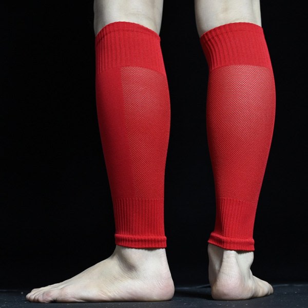 Fotbollstrumpa Andas utan fötter Sock Professional Footbal Red