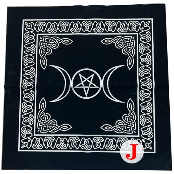 Tarotkort Bordsdug Flanell Spådomsaltare Schackspel Fortu C one size C one size