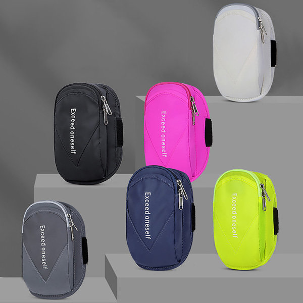 Mobiltelefonväska Vattentät Running Armband Väska Bärbar roseo