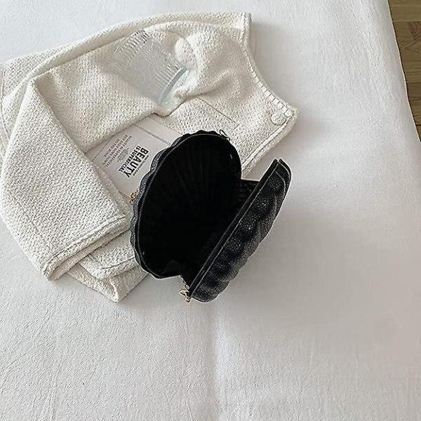 Axelväska för damer - Sommarstrandväska - Crossbody-väska med kedja - Liten handväska (5-e-0)