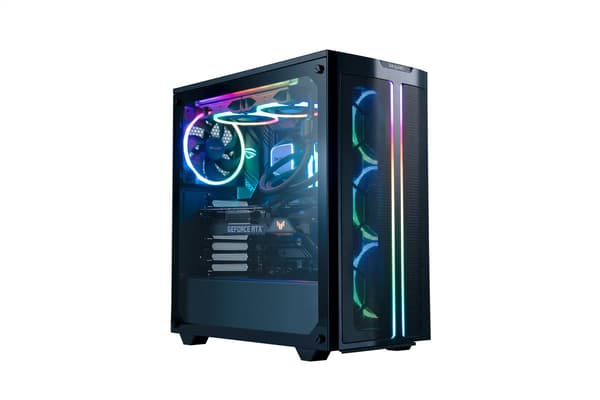 be quiet! Light PWM 140mm High-Speed Kabinetblæser med ARGB-ringbelysning, støjsvag køleblæser til PC-gamingkabinet, sort
