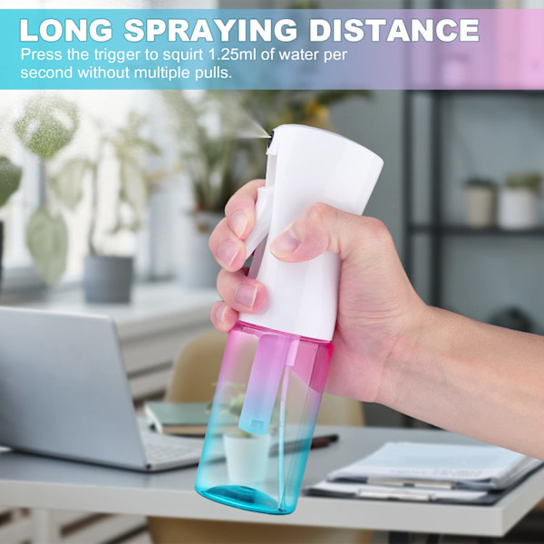 Finspray Kontinuerlig Sprayflaska för Hår, Ansikte, Växter - 200ml